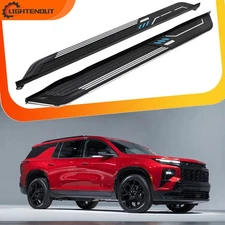 Running Boards for Chevy Chevrolet Traverse 2024-2026 Side Steps Nerf Bar