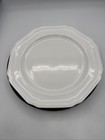 Mikasa Antique White Bone China Dinner Plate 10 1/4" EUC