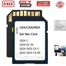 Navigation SD Card Upgraded GPS Maps Compatible with 2024 CX-30/3, 2024-2025 ...