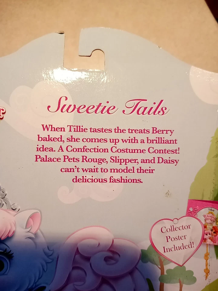 Vintage Disney Whisker Haven Tales Palace Pets Slipper The Kitty Cat Figure Toy - Image 3 of 4