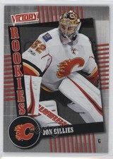 2017-18 Upper Deck Toronto Fall Expo Victory Black Rookies Jon Gillies #V-11 4p5