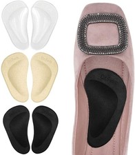 Dr. Foot's Arch Support Shoe Inserts for Flat Feet, Gel Arch Pads for Plantar...