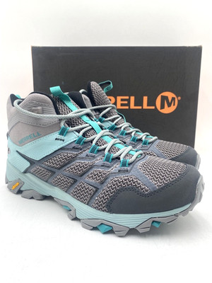 MERRELL MOAB FST 2 MID WP Women's NEW Hiking/Running Shoes Teal Multiple Sizes