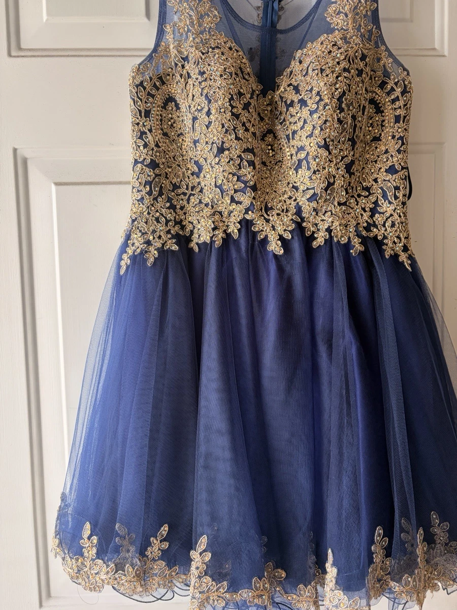 circus homecoming dress Ava Presley Sparkle Corset Homecoming Dress 29117 Light Blue / 00 main image 1
