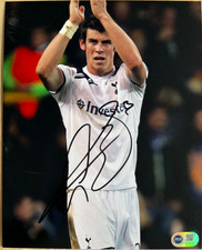 Gareth Bale Tottenham signed 10x8 photo RACC TRUSTED SELLER & ACG CERTIFIED