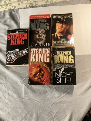 Lot Of 5 Stephen King Paperbacks