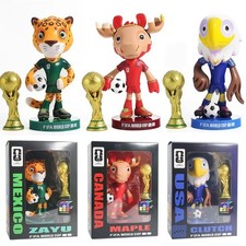 2026 World Cup mascot figurine Football Match Mascot Model Sports Collectibles