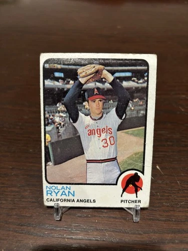 Topps 1973 Nolan Ryan #220 California Angels Baseball MLB Base Set Vintage Card