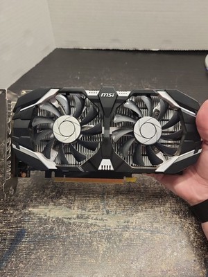MSI NVIDIA GeForce GTX 1050 Ti 4GT OC 4GB Video Graphics Card Read Description 