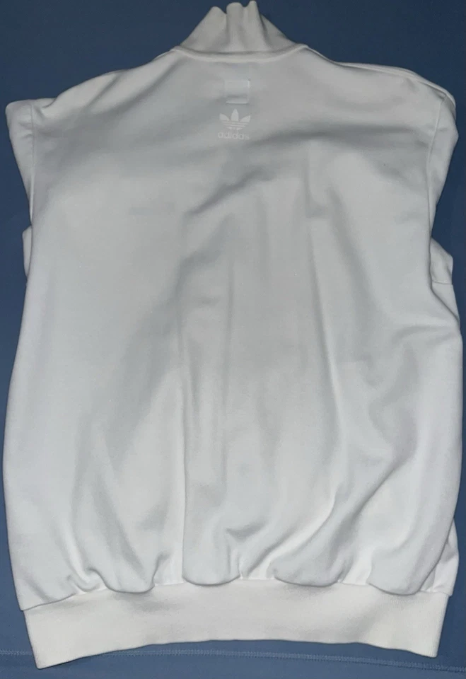 Camiseta deportiva usada Adidas Originals I Love Ibiza talla grande Beckenbauer blanca rara Foto 4 de 4