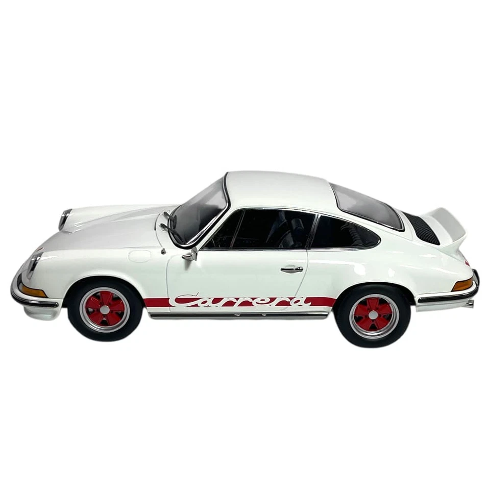 Modellino Auto Norev 1/12 Porsche 911 Carrera RS2.7 1973 Grand Prix White - Immagine 3 di 4
