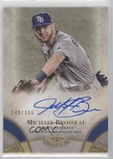 2021 Topps Tier One Break Out 249/300 Michael Brosseau #BOA-MBR Auto 10dw