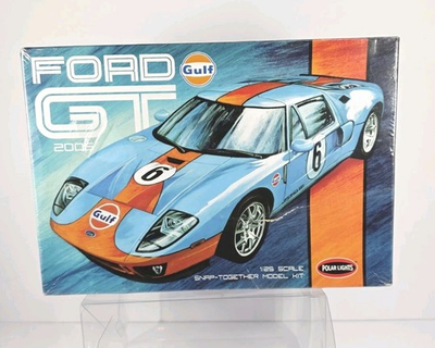 #ad Polar Lights #POL955 2006 Ford GT Snap it Model Kit 1:25 scale Factory Sealed $17.95
