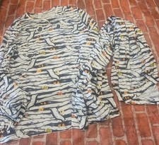 The Children's Place Unisex Adult Halloween Mummy Pjs New Sz Large