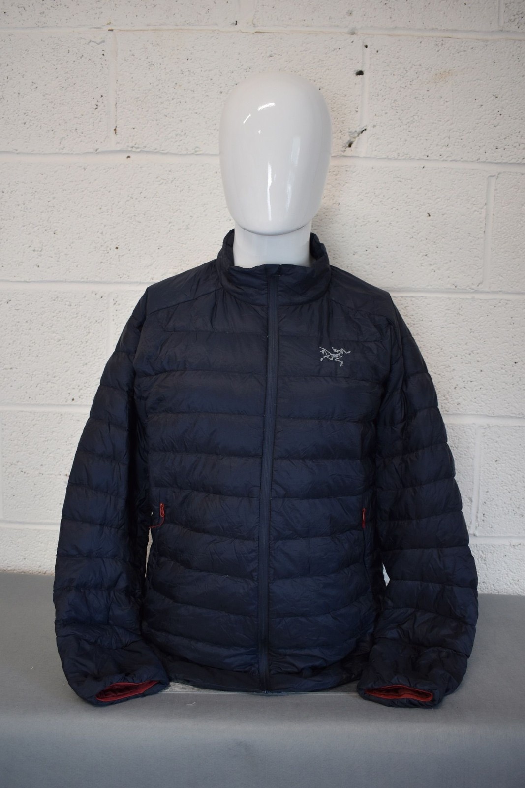 ARC'TERYX Arcteryx Cerium Navy Blue Packable Hiking Puffer Jacket Size Mens Large L