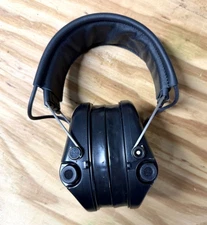 Sordin Supreme Pro-X LED Black w/ Leather Headband