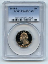 1995-S 25C Silver, DCAM (Proof) Washington Quarter - PCGS CoinFacts