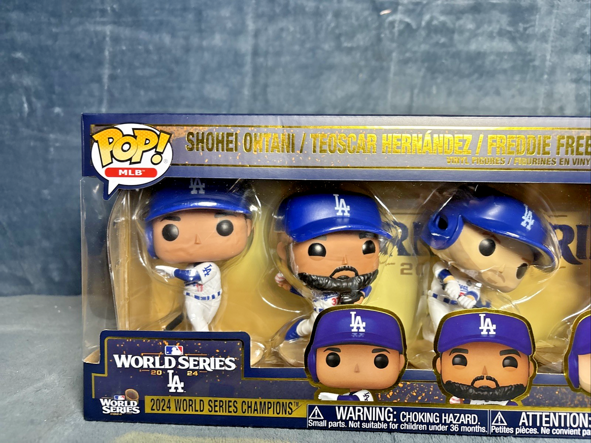 Funko Pop! Vinyl: Los Angeles Dodgers 2024 MLB World Series