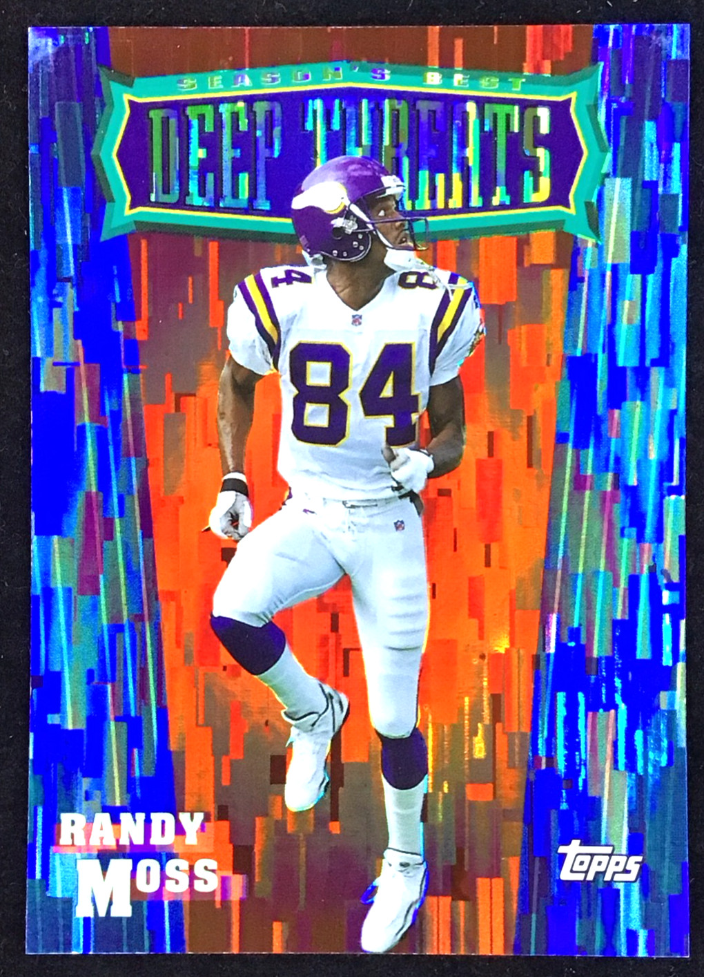 1999 Topps - Season's Best Deep Threats Randy Moss #SB13