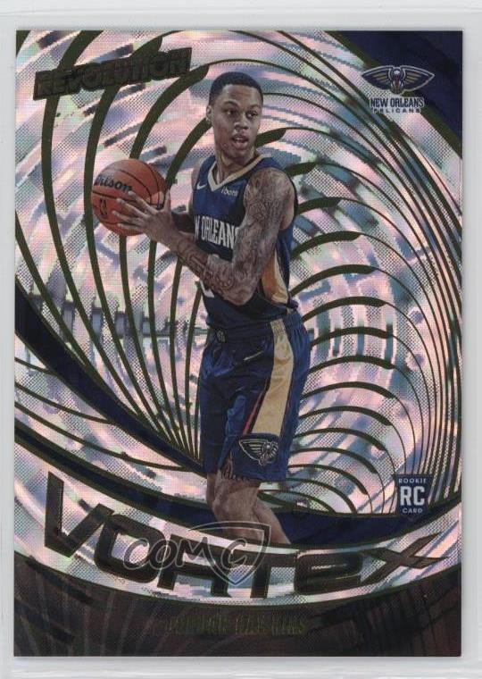 2023-24 Panini Revolution Vortex Fractal Jordan Hawkins #7 0uq0