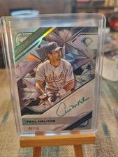 2025 Topps Diamond Icons Paul Molitor White Polychrome Green Ink AUTOGRAPH /10