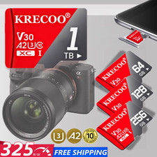 Micro SD Card 32GB 64GB 128GB 256GB 1TB 2TB Micro SD TF Memory Card Adapter lot