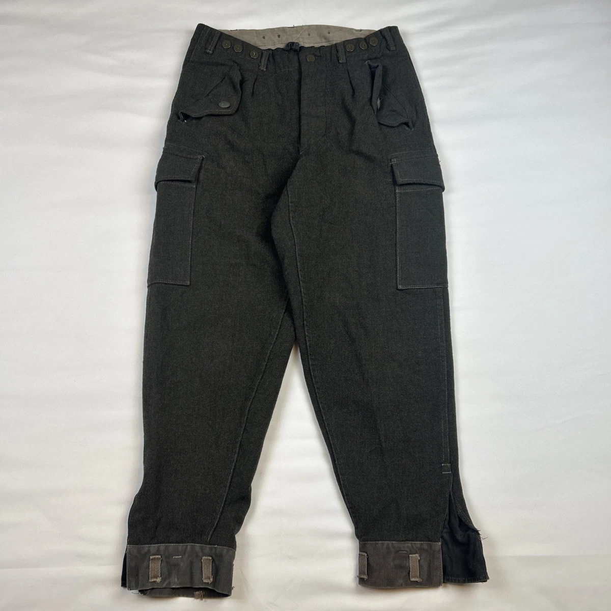 パンツ RE-PURPOSE 100%wool Casual Slacks pants Casual 100% Wool Vintage Pants for Men | eBay