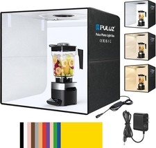 Light Box Photography, 20x20 inch Portable Photo Studio Light Box, Professional