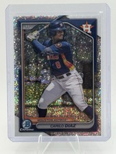 Bowman 2023 Chrome Sparkle Refractor /200 #BDC-176 Camilo Diaz Astros