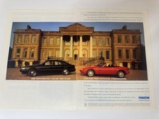 Original Mk1 Mazda MX5 MX-5 626 NA Miata Magazine Advert Poster Man Cave Retro a