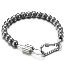 Flag Pole Beaded Retainer Ring Stainless Steel Weights to Keep Flag Secure