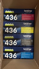 Brother TN436 Genuine Super High-Yield Toner Set   Black, Cyan, Magenta, Yellow