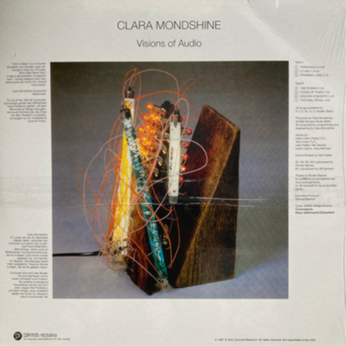 12 альбомов Clara Mondshine Visions of Audio (винил) (ИМПОРТ из Великобритании)