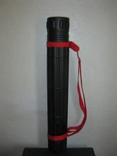 Pickett Drawing/ Poster Delivery Tube Rigid Plastic & Handle 27in x 4 in USA