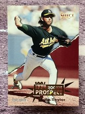 1994 Select Billy Taylor #391 Oakland Athletics