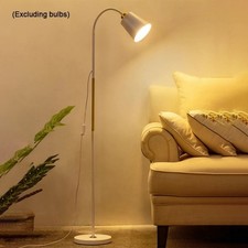 Adjustable Standard Floor Lamp Living Room Reading Light Free Standing Lighting