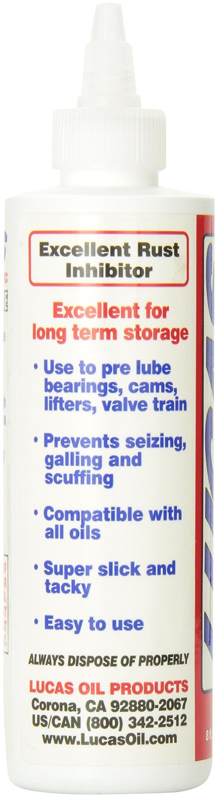 Lucas Oil 10153 High Performance Assembly Lubricant Semi-Synthetic - 8 oz
