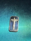 1 Gram Silver Art Bar Crucifixion  .999 Fine Silver