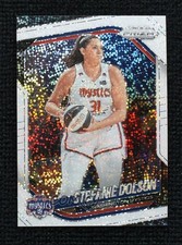 2025 Panini Prizm WNBA White Sparkle Prizm Stefanie Dolson #112 17zx