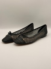 Sam Edelman Womens May Black Woven Ballet Flats Sz 7.5