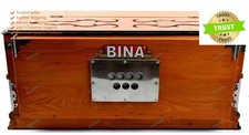 BINA Professional 7 Stopper Double Bellow 3.25 Octaves 39 Keys Two Reed Harmoniu