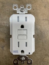 Leviton GFWT1-W 15A Self-Test Slim GFCI Weather/Tamper Resistant Outlet