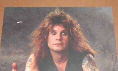 「フォロー・ミー」 US版インサートサイズ　オリジナルポスター1972年 Ozzy Osbourne Vintage 1990 Poster 11x16 Leather Crazy | eBay