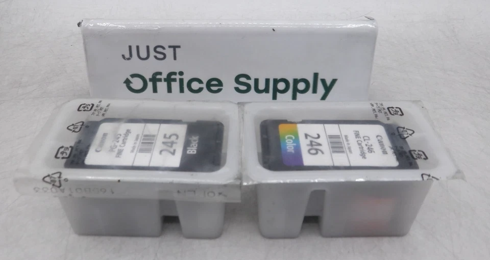 Tinta de color genuina OEM Canon PG-245 negra y CL-246 embalaje a granel ENVÍO GRATUITO Foto 4 de 4