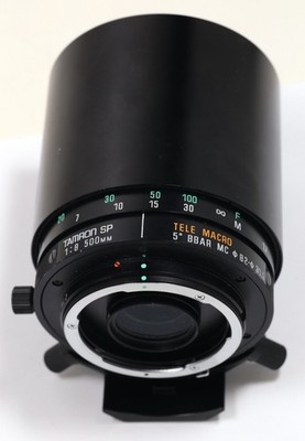 Tamron SP AdaptalL 500mm f8 Mirror Lens (55B)  Tele-Macro, Defective but Usable