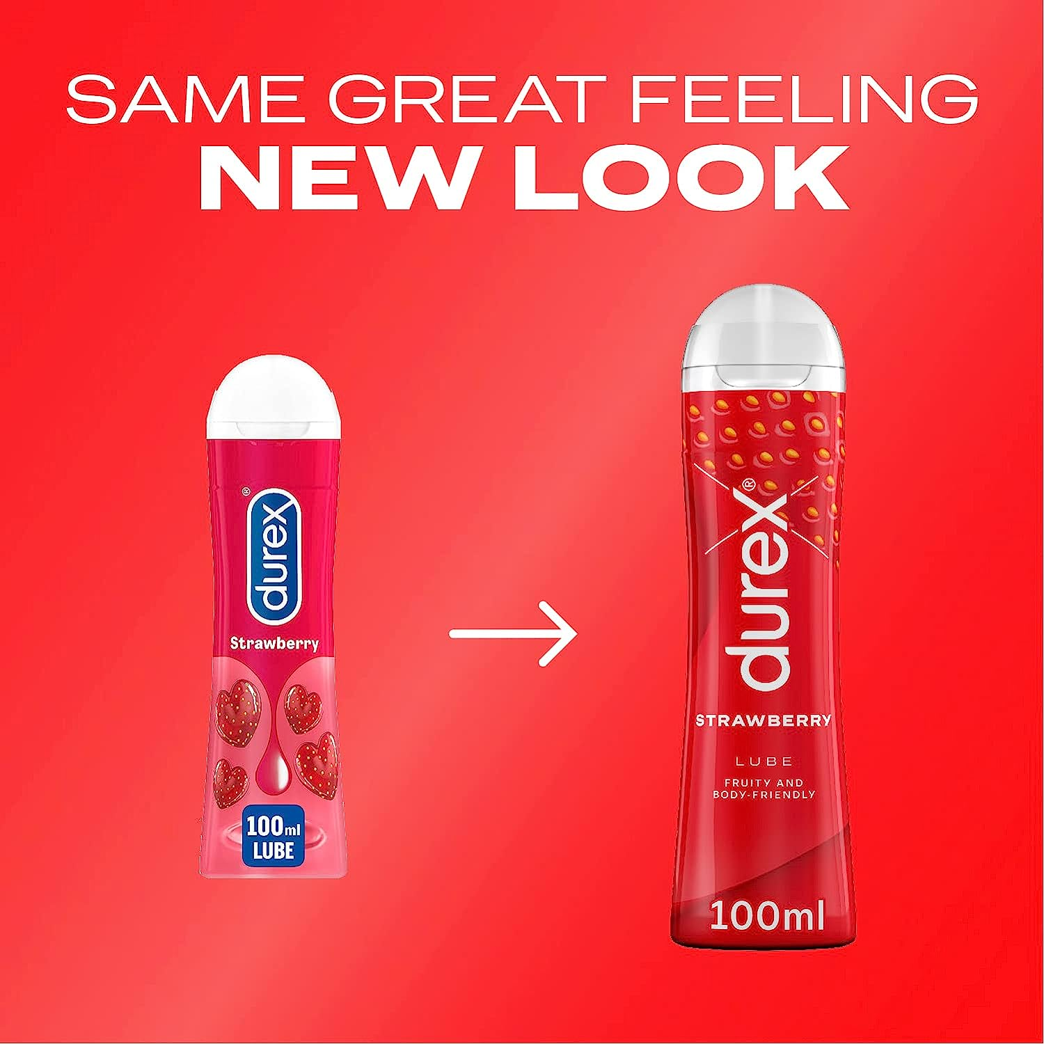 Durex Strawberry Lube, Flavoured Lube, Edible, 100ml each, Water Based