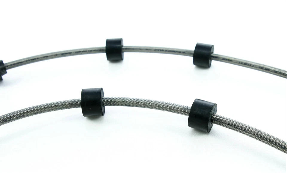 Compatível com BMW E34 525/3.0/3.4/3.5/3.8/M4.0/M5 1987-1996 - Linhas de desempenho SAFEBRAKE - Imagem 4 de 4