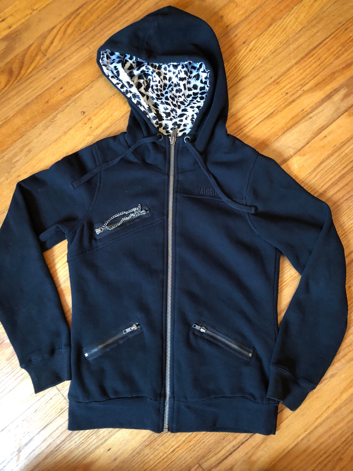 Women/girls Volcom Hoodie.medium/black 