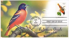 AO-4886-2, 2014, Songbirds, First Day Cover, Add-on Cachet, Standard Postmark, B