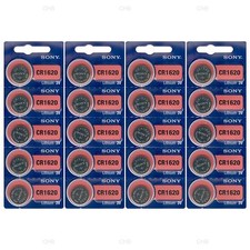 20 NEW MURATA ex SONY CR1620 3V Lithium Coin Battery Expire 2032 FRESHLY NEW